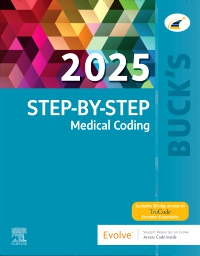 cover image - Evolve Resources for Buck's Step-by-Step Medical Coding, 2025 Edition,1st Edition