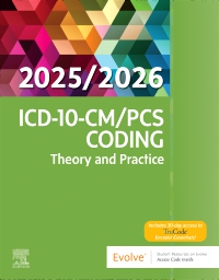 cover image - ICD-10-CM/PCS Coding: Theory and Practice, 2025/2026 Edition-Elsevier E-Book on VitalSource,1st Edition