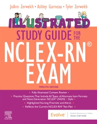 cover image - Evolve Resources for Illustrated Study Guide for the NCLEX-RN® Exam, 12th Edition