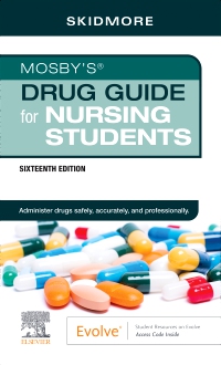 cover image - Mosby's Drug Guide for Nursing Students,16th Edition