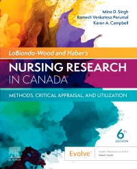 cover image - LoBiondo-Wood & Haber's Nursing Research in Canada: Methods, Critical Appraisal, and Utilization, 6th Edition