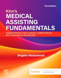cover image - Kinn's Medical Assisting Fundamentals: Administrative and Clinical Competencies with Anatomy & Physiology - Elsevier E-Book on VitalSource, 3rd Edition