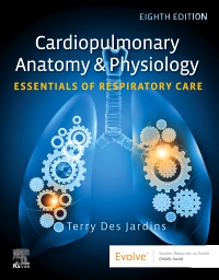 cover image - Cardiopulmonary Anatomy & Physiology: Essentials of Respiratory Care - Elsevier E-Book on VitalSource, 8th Edition
