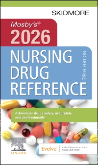 cover image - Mosby's 2026 Nursing Drug Reference, 39th Edition