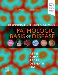 cover image - Robbins, Cotran & Kumar Pathologic Basis of Disease -  Elsevier E-Book on VitalSource, 11th Edition