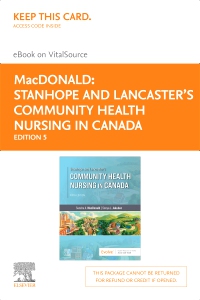 cover image - Stanhope and Lancaster's Community Health Nursing in Canada - Elsevier E-Book on VitalSource (Retail Access Card), 5th Edition