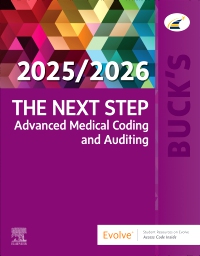 cover image - Evolve Resources for Buck's The Next Step: Advanced Medical Coding and Auditing, 2025/2026 Edition,1st Edition