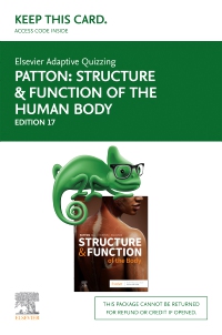 cover image - Elsevier Adaptive Quizzing for Structure & Function of the Body (Access Card), 17th Edition