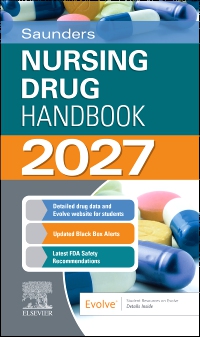cover image - Evolve Resources for Saunders Nursing Drug Handbook 2027, 1st Edition