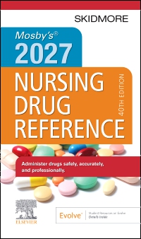 cover image - Evolve Resources for Mosby's 2027 Nursing Drug Reference, 40th Edition