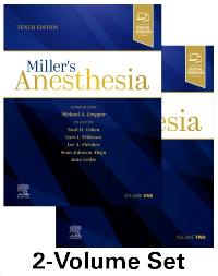 cover image - Miller's Anesthesia, 2-Volume Set - Elsevier E-Book on VitalSource, 10th Edition
