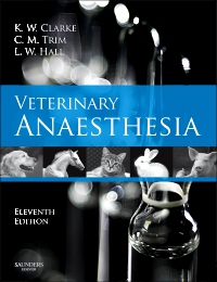 cover image - Veterinary Anaesthesia,11th Edition