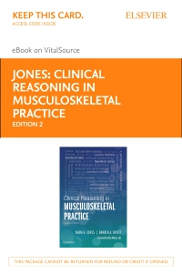 cover image - Clinical Reasoning in Musculoskeletal Practice - Elsevier eBook on VitalSource (Retail Access Card),2nd Edition