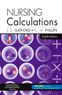 cover image - Nursing Calculations - Elsevier eBook on VitalSource,8th Edition