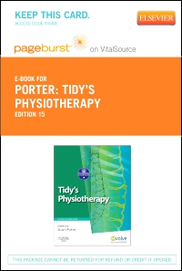 cover image - Tidy's Physiotherapy - Elsevier eBook on VitalSource (Retail Access Card),15th Edition