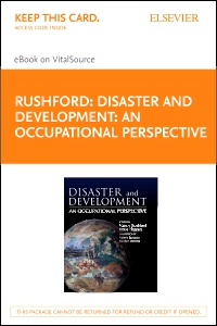 cover image - Disaster and Development: an occupational perspective - Elsevier eBook on VitalSource (Retail Access Card),1st Edition