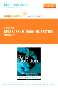 cover image - Human Nutrition - Elsevier eBook on VitalSource (Retail Access Card),12th Edition