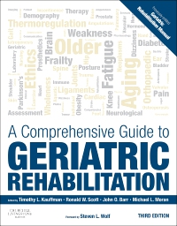 cover image - A Comprehensive Guide to Geriatric Rehabilitation - Elsevier eBook on VitalSource,3rd Edition