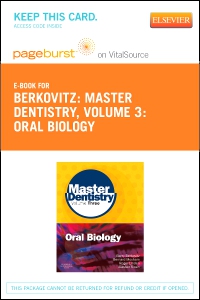 cover image - Master Dentistry Volume 3 Oral Biology - Elsevier eBook on VitalSource (Retail Access Card),1st Edition