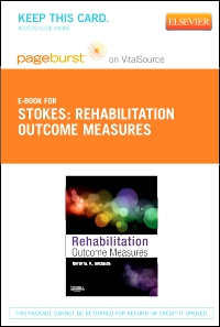 cover image - Rehabilitation Outcome Measures - Elsevier eBook on VitalSource (Retail Access Card),1st Edition