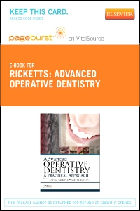 cover image - Advanced Operative Dentistry - Elsevier eBook on VitalSource (Retail Access Card),1st Edition