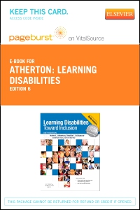 cover image - Learning Disabilities - Elsevier eBook on VitalSource (Retail Access Card),6th Edition