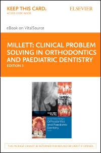 cover image - Clinical Problem Solving in Orthodontics and Paediatric Dentistry - Elsevier eBook on VitalSource (Retail Access Card),3rd Edition