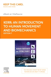cover image - An Introduction to Human Movement and Biomechanics - Elsevier eBook on VitalSource (Retail Access Card),7th Edition