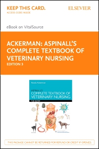 cover image - Aspinall's Complete Textbook of Veterinary Nursing - Elsevier eBook on Vitalsource (Retail Access Card),3rd Edition