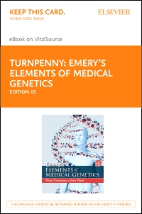 cover image - Emery's Elements of Medical Genetics Elsevier eBook on VitalSource (Retail Access Card),15th Edition