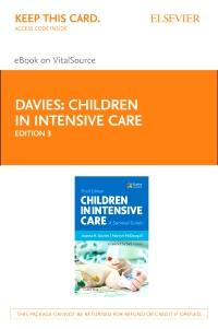 cover image - Children in Intensive Care Elsevier eBook on VitalSource (Retail Access Card),3rd Edition