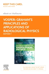cover image - Graham's Principles and Applications of Radiological Physics - Elsevier eBook on VitalSource (Retail Access Card),7th Edition