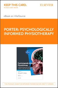 cover image - Psychologically Informed Physiotherapy Elsevier eBook on VitalSource (Retail Access Card),1st Edition
