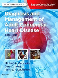 cover image - Diagnosis and Management of Adult Congenital Heart Disease,3rd Edition