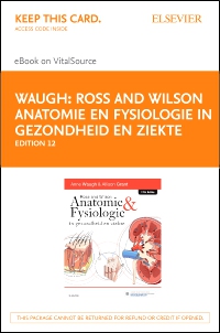 cover image - Ross en Wilson Anatomie en Fysiologie in gezondheid en ziekte - Elsevier eBook on VitalSource (Retail Access Card),12th Edition