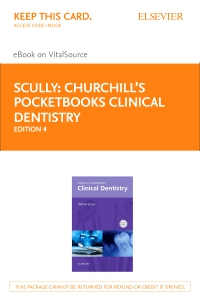 cover image - Churchill's Pocketbooks Clinical Dentistry - Elsevier eBook on VitalSource (Retail Access Card),4th Edition