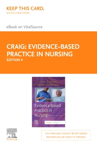 cover image - Evidence-Based Practice in Nursing - Elsevier eBook on VitalSource (Retail Access Card),4th Edition