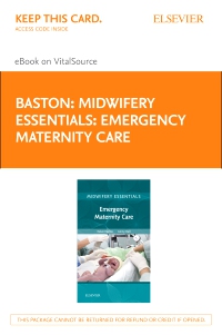 cover image - Midwifery Essentials: Emergency Maternity Care - Elsevier eBook on VitalSource (Retail Access Card),1st Edition