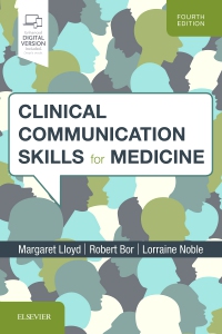 cover image - Clinical Communication Skills for Medicine,4th Edition