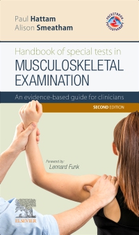 cover image - Handbook of Special Tests in Musculoskeletal Examination - Elsevier eBook on VitalSource,2nd Edition