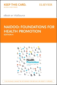 cover image - Foundations for Health Promotion - Elsevier eBook on VitalSource (Retail Access Card),4th Edition