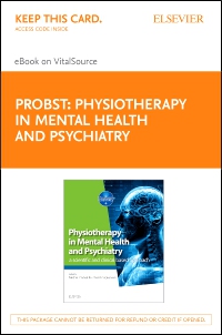 cover image - Physiotherapy in Mental Health and Psychiatry - Elsevier eBook on VitalSource (Retail Access Card),1st Edition