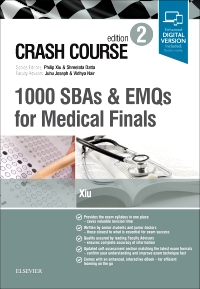 cover image - Crash Course 1000 SBAs and EMQs for Medical Finals,2nd Edition