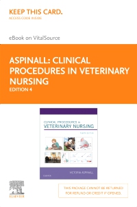 cover image - Clinical Procedures in Veterinary Nursing - Elsevier eBook on VitalSource (Retail Access Card),4th Edition