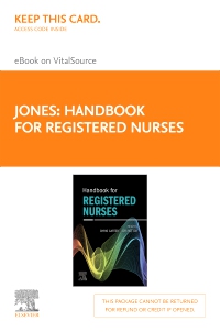 cover image - Handbook for Registered Nurses - Elsevier eBook on VitalSource (Retail Access Card),1st Edition