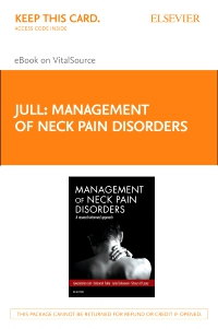 cover image - Management of Neck Pain Disorders Elsevier eBook on VitalSource (Retail Access Card),1st Edition