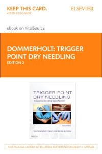 cover image - Trigger Point Dry Needling - Elsevier E-Book on VitalSource (Retail Access Card),2nd Edition