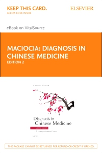 cover image - Diagnosis in Chinese Medicine - Elsevier eBook on VitalSource (Retail Access Card),2nd Edition