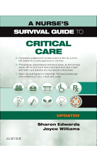 cover image - A Nurse's Survival Guide to Critical Care - Updated Edition Elsevier eBook on Vitalsource,1st Edition