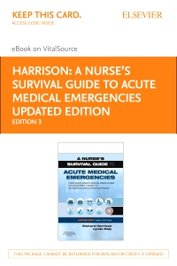 cover image - A Nurse's Survival Guide to Acute Medical Emergencies Updated Edition Elsevier eBook on Vitalsource (Retail Access Card),3rd Edition
